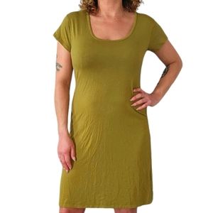 Kavu Olive Green Midi Dress
